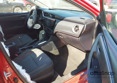 2017 Toyota Corolla Le z USA, uszkodzony, nr VIN 2T1BURHE4HC749046